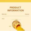 Flannel Honey Pot Pet Bed Product Information Showing 33cm Dimensions.
